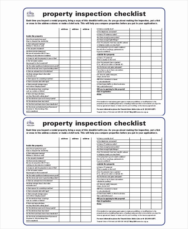 Home Inspection Checklist Templates Best Of Printable Home Inspection Checklist
