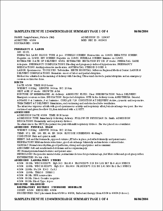 Hospital Discharge Summary Template New Discharge Summary Template