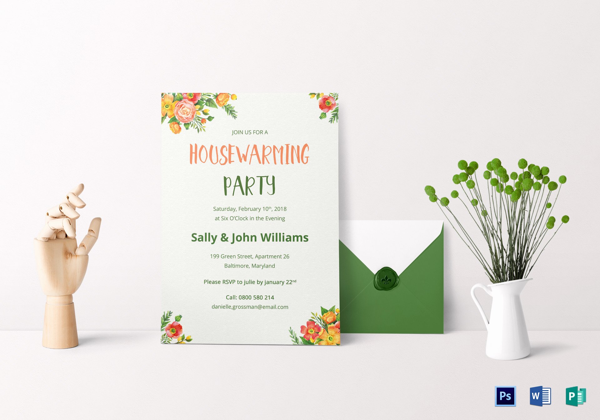 Housewarming Invitation Template Microsoft Word Inspirational Colorful Housewarming Invitation Design Template In Psd
