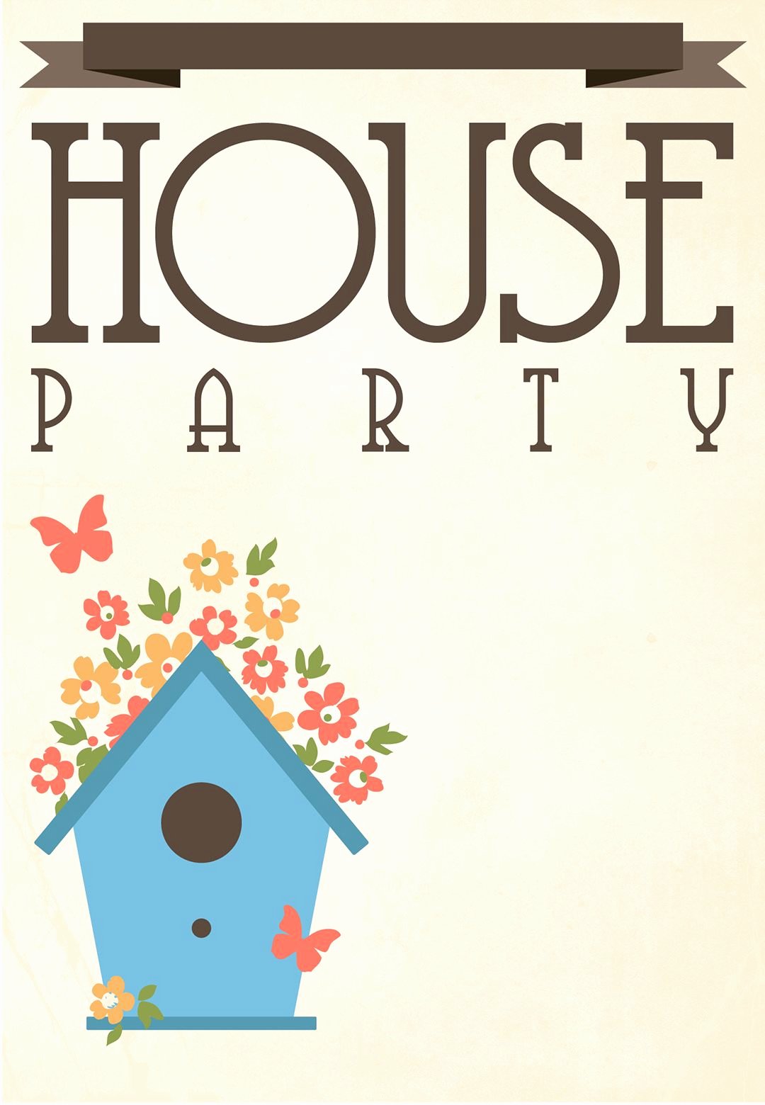 Housewarming Invitation Template Microsoft Word Inspirational Free Printable House Party Invitation