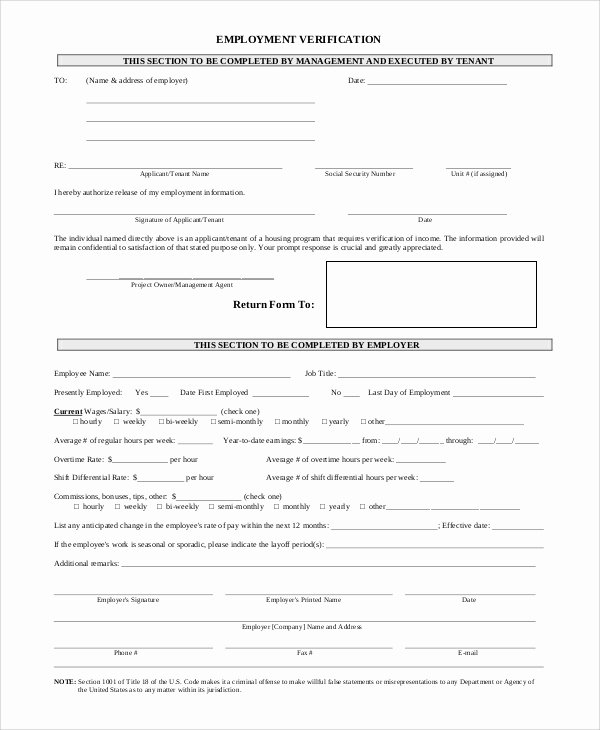 Income Verification form Template Awesome Sample In E Verification Letter 8 Examples In Pdf Word