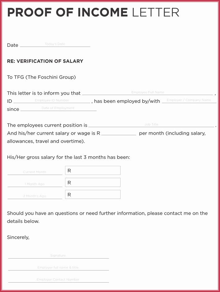 Income Verification form Template Inspirational In E Verification Letter 6 Samples &amp; formats