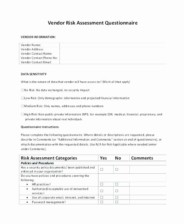 Information Security Risk assessment Template Luxury Physical Security Risk assessment Template