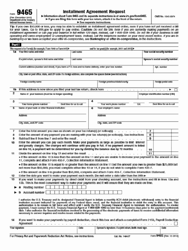 Installment Payment Agreement Template Awesome Installment Agreement form