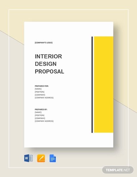 Interior Design Proposal Template Inspirational 8 Interior Design Proposal Examples Pdf