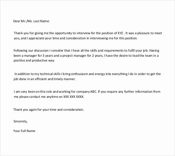 Interview Follow Up Email Template New Free 10 Sample Follow Up Email after Interview In Pdf