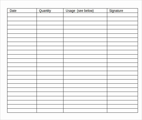 Inventory Sign Out Sheet Template Inspirational 10 Liquor Inventory Templates Pdf Doc Xls