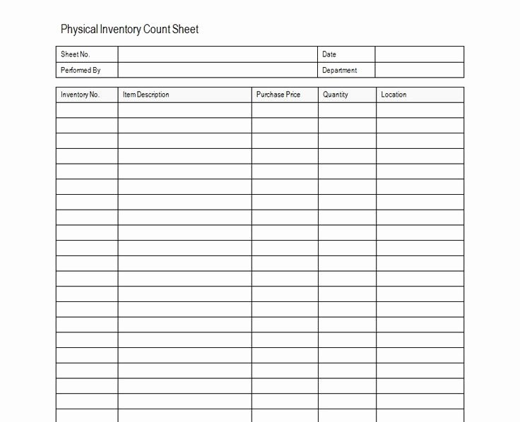 Inventory Sign Out Sheet Template New Inventory Sheet Sample Free Inventory Template Estate Sale