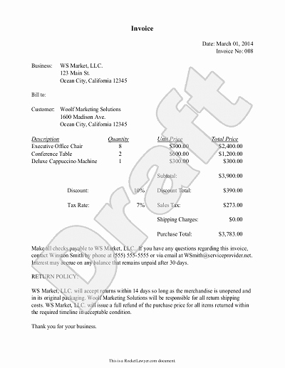 Invoice for Services Rendered Template Lovely Invoice Template Create and Customize A Billing Template