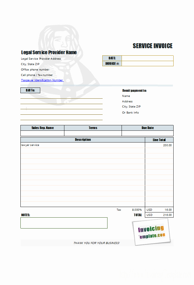 Invoice for Services Rendered Template New Blank Invoice Templates 20 Results Found