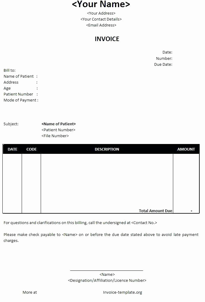 Invoice for Services Rendered Template Unique Template Invoice Services Rendered Seven Benefits Ah