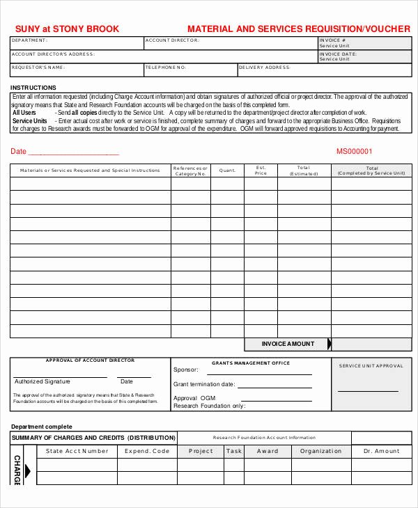 Lab Requisition form Template Best Of Requisition form Example