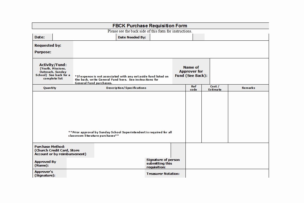 Lab Requisition form Template Fresh 50 Professional Requisition forms [purchase Materials Lab]