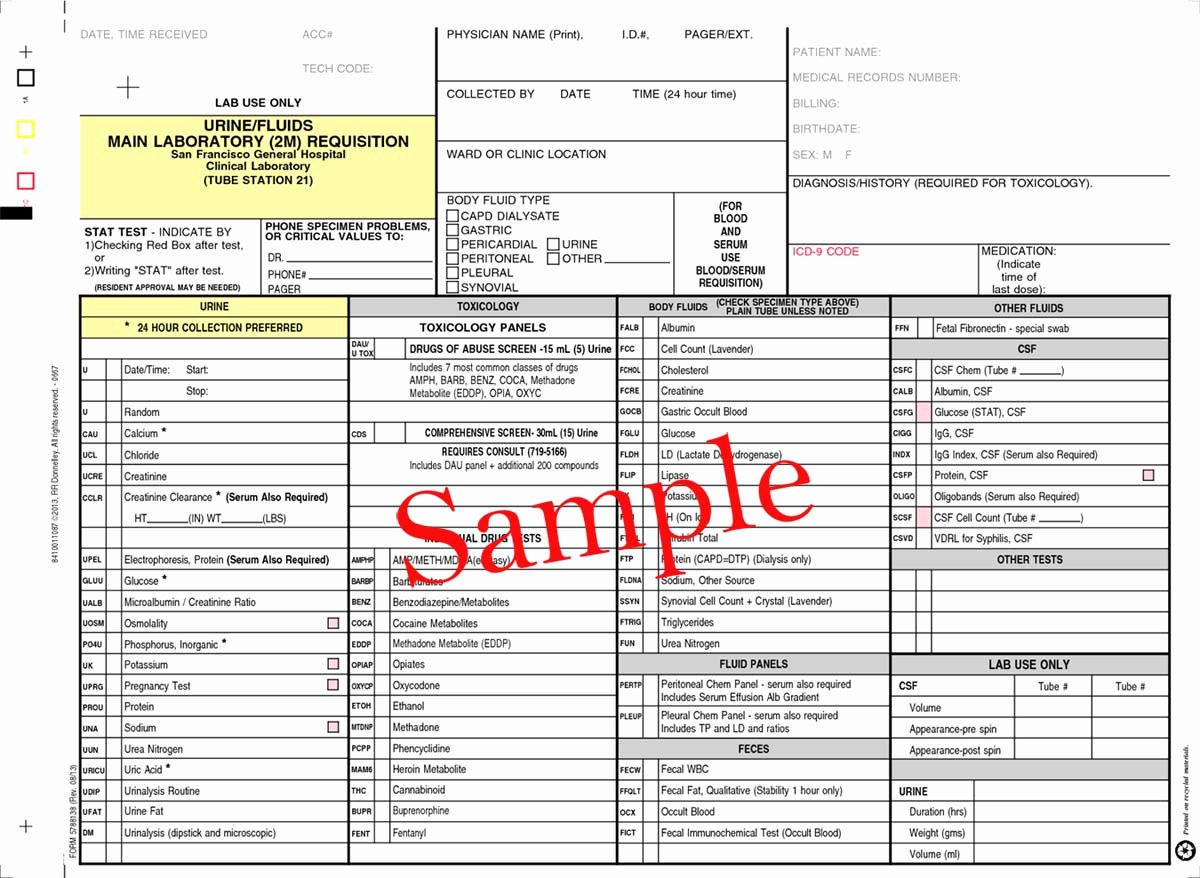 Lab Requisition form Template Unique Lab order Template Stmh Clinical Lab 1 Templates Data