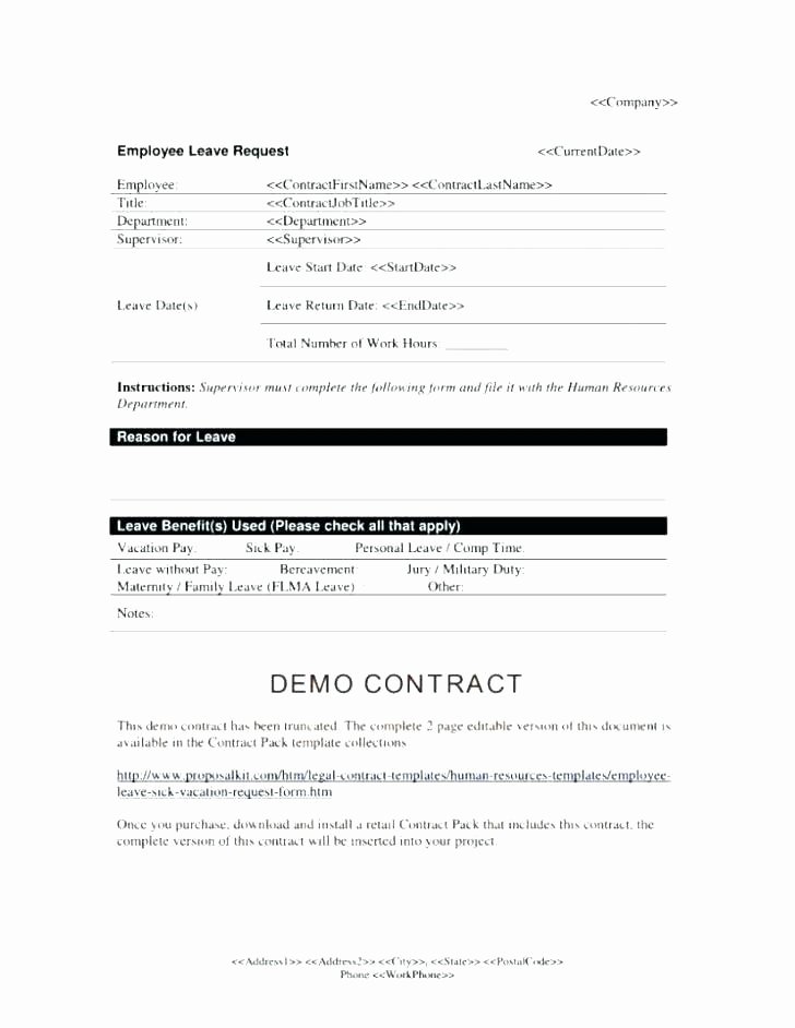 Leave Request form Template Elegant Employee Leave Application form – Letter Sample for