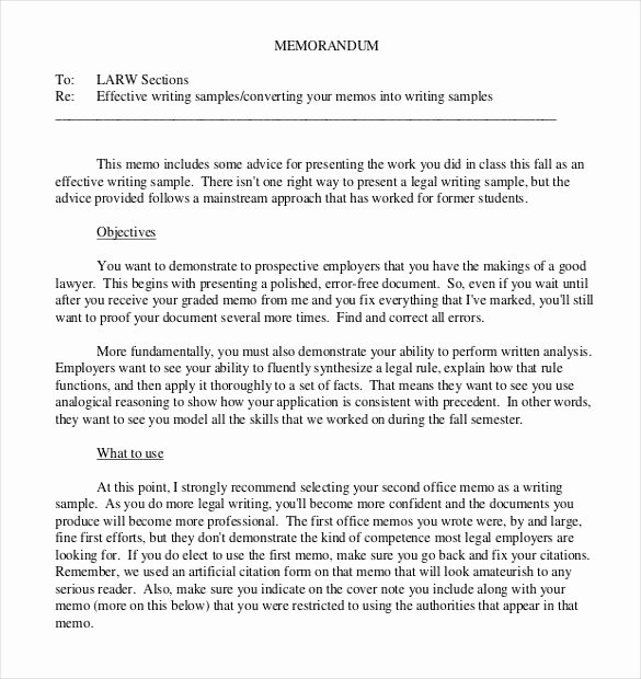 Legal Memorandum Template Word Best Of A Momentary Discussion Of Legal Memos