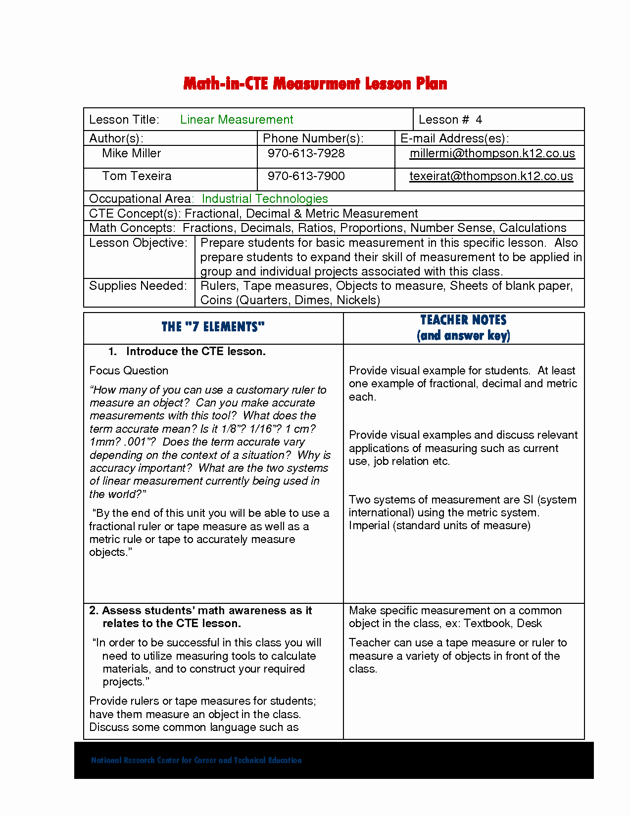 Lesson Plan Template Doc Lovely Best S Of Math Lesson Plan Template Math Lesson