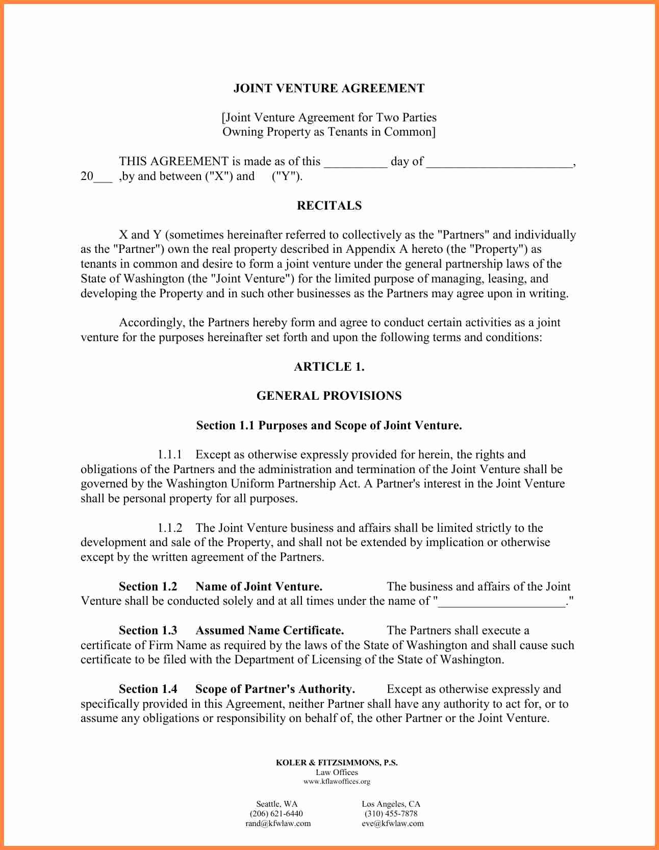 Letter Of Agreement Template Fresh 10 Letter Of Agreement Template Between Two Parties