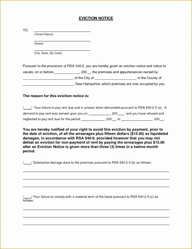 Letter Of Eviction Template Elegant Eviction Notice Texas
