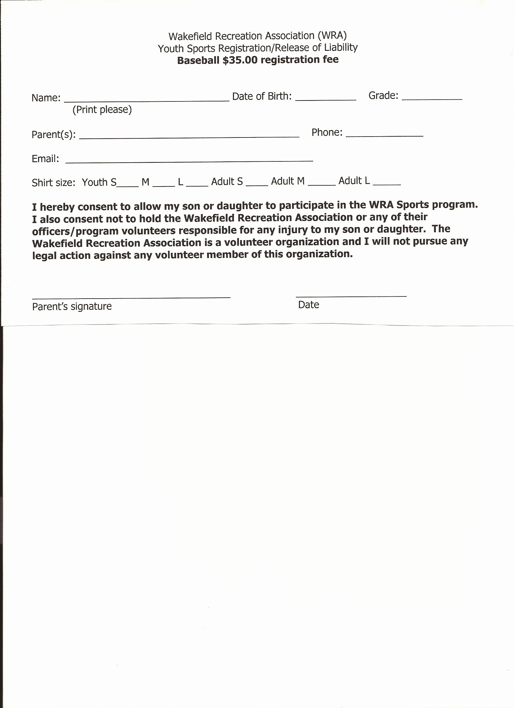 Letter Of Financial Responsibility Template Fresh Free Printable Liability form form Generic