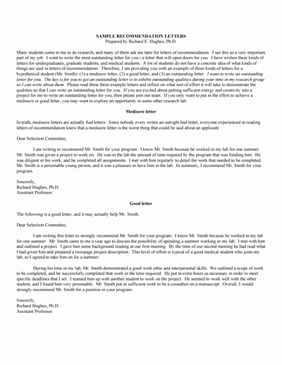 Letter Of Recommendation Templates Beautiful Letter Of Re Mendation Template Free Download Create