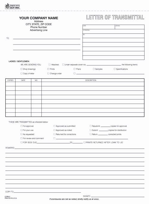 Letter Of Transmittal Template Construction Awesome Contractor Service forms Category Stargate Design