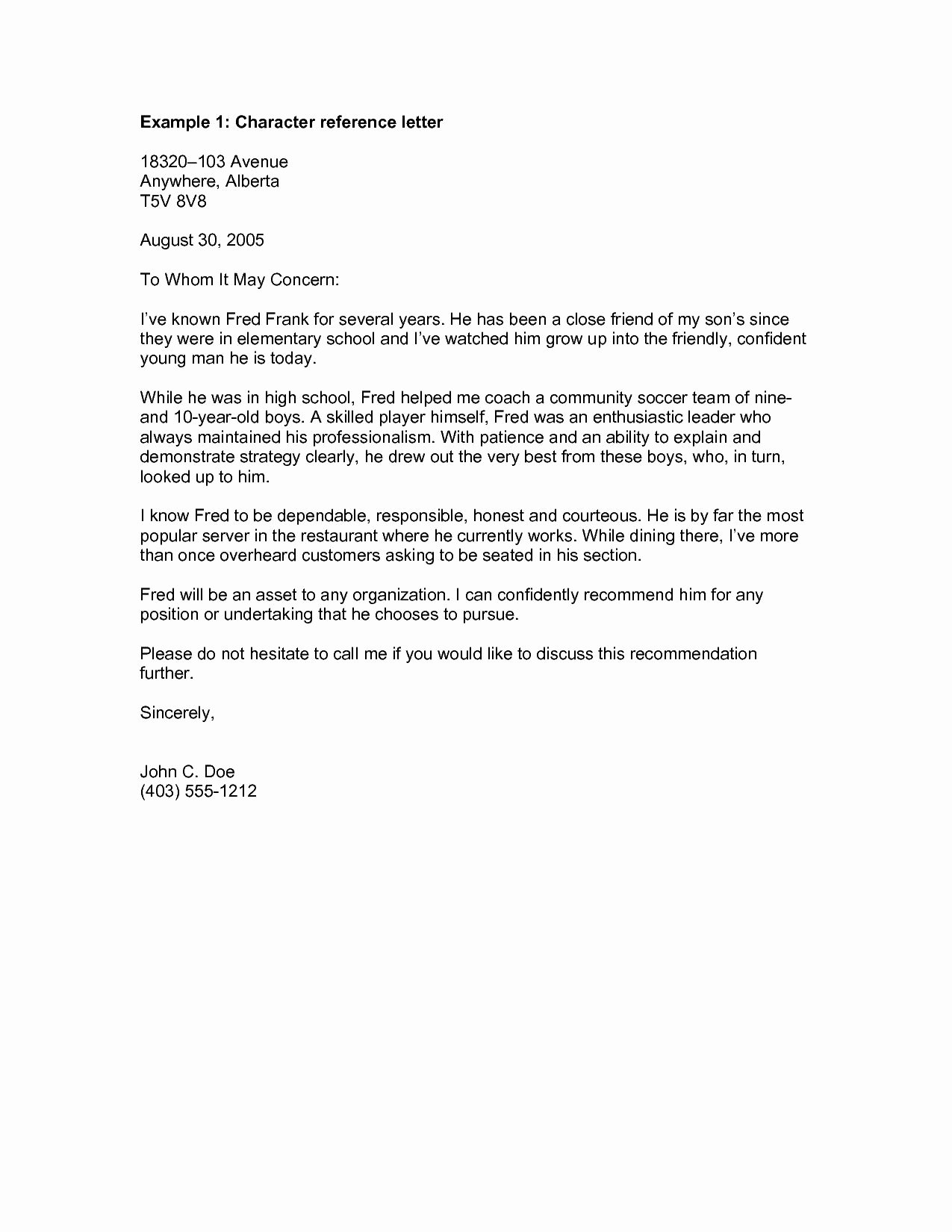 Letter to Court Template Best Of Sample Reference Letter for Court