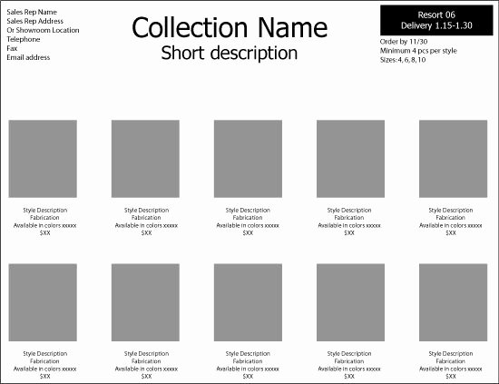 Line Sheet Template Excel Inspirational 17 Best Images About Line Sheets On Pinterest