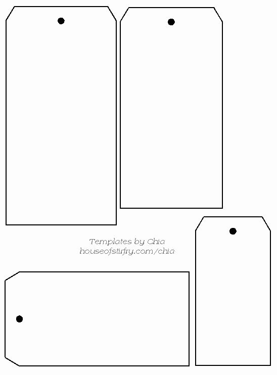 Luggage Tag Template Word Best Of Free Printable Hang Tags Tags Template Templates