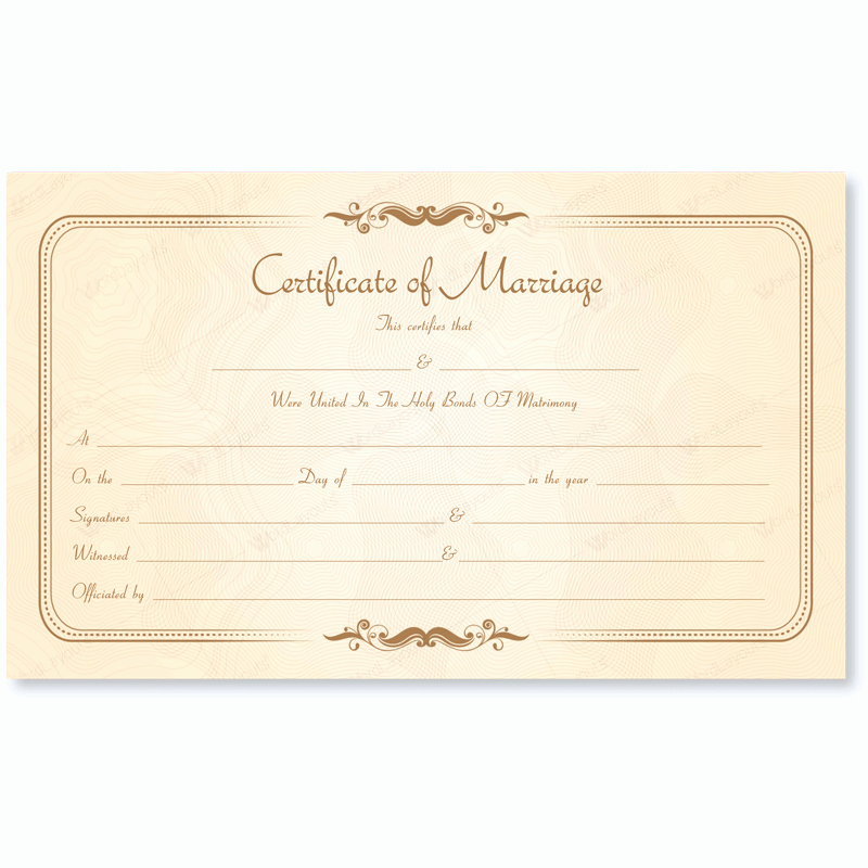 Marriage Certificate Template Microsoft Word Lovely Marriage Certificate 14