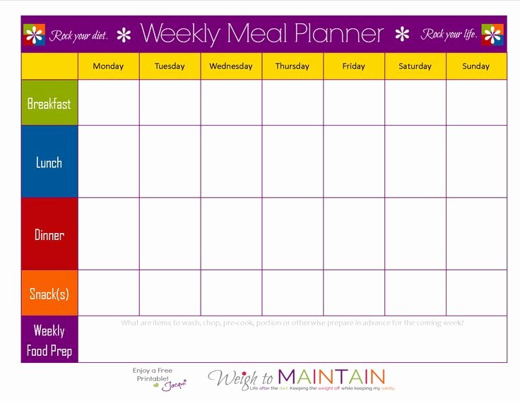 Meal Plan Template Pdf Inspirational Meal Planning so Simple even A Gym Bro Can Do It – with