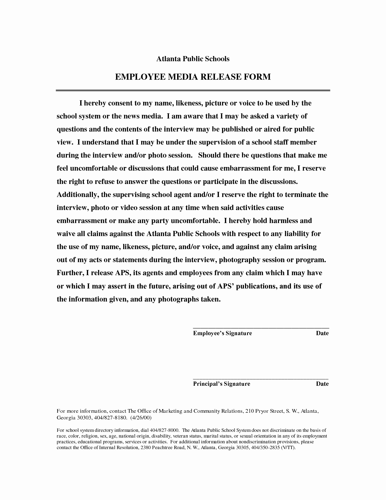 Media Release forms Template Inspirational 29 Of social Media Release form Template