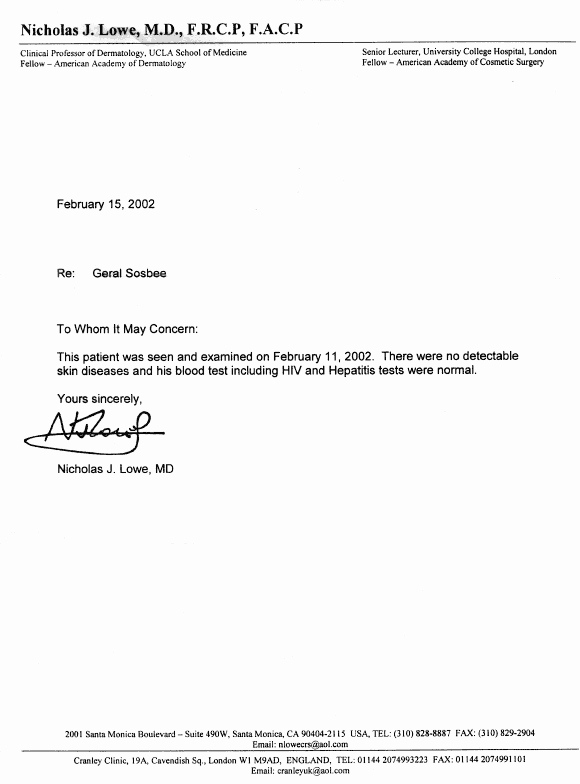 Medical Clearance Letter Template Unique Medical Clearance