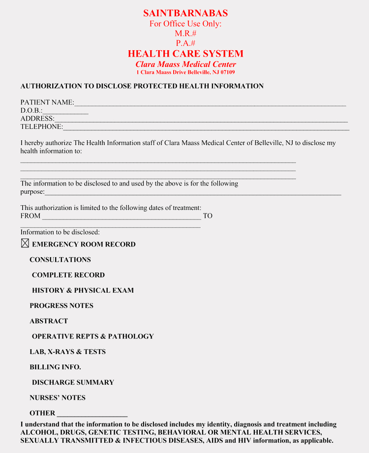 Medical Release form Template Beautiful 20 Templates to Create A Medical Information Release form