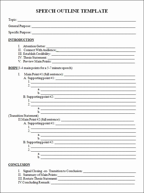 Microsoft Word Outline Template Awesome Outline Template 11 Download Free Documents In Pdf