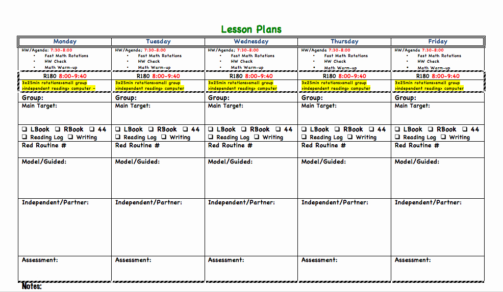 Middle School Lesson Plan Template Best Of Middle School Ocd Bloglovin Hop and Lesson Plans