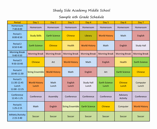 Middle School Schedule Template Inspirational Quotes About Block Scheduling 26 Quotes