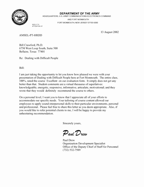 Military Letter Of Recommendation Template New Military Letter Re Mendation – Templates Free Printable