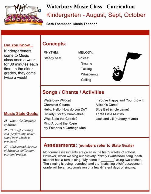 Music Lesson Plan Template Inspirational 86 Best Music Lesson Plans Images On Pinterest