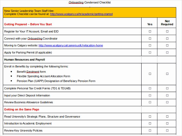 New Employee Checklist Template Excel Unique Employee Boarding Checklist Template Daily Roabox