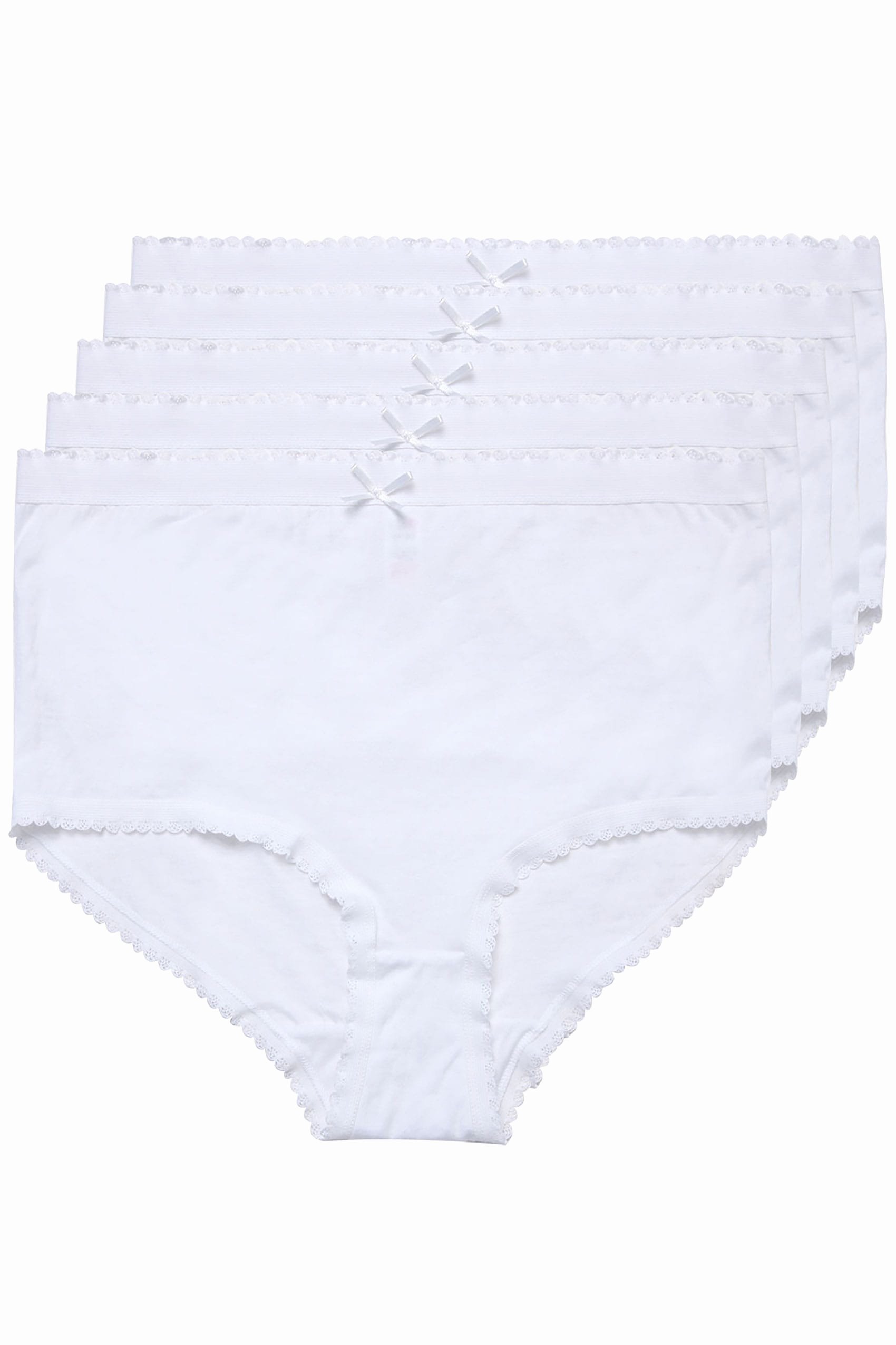 No Return Policy Template Best Of White 5 Pair Pack Cotton Full Brief Plus Size 14 to 36