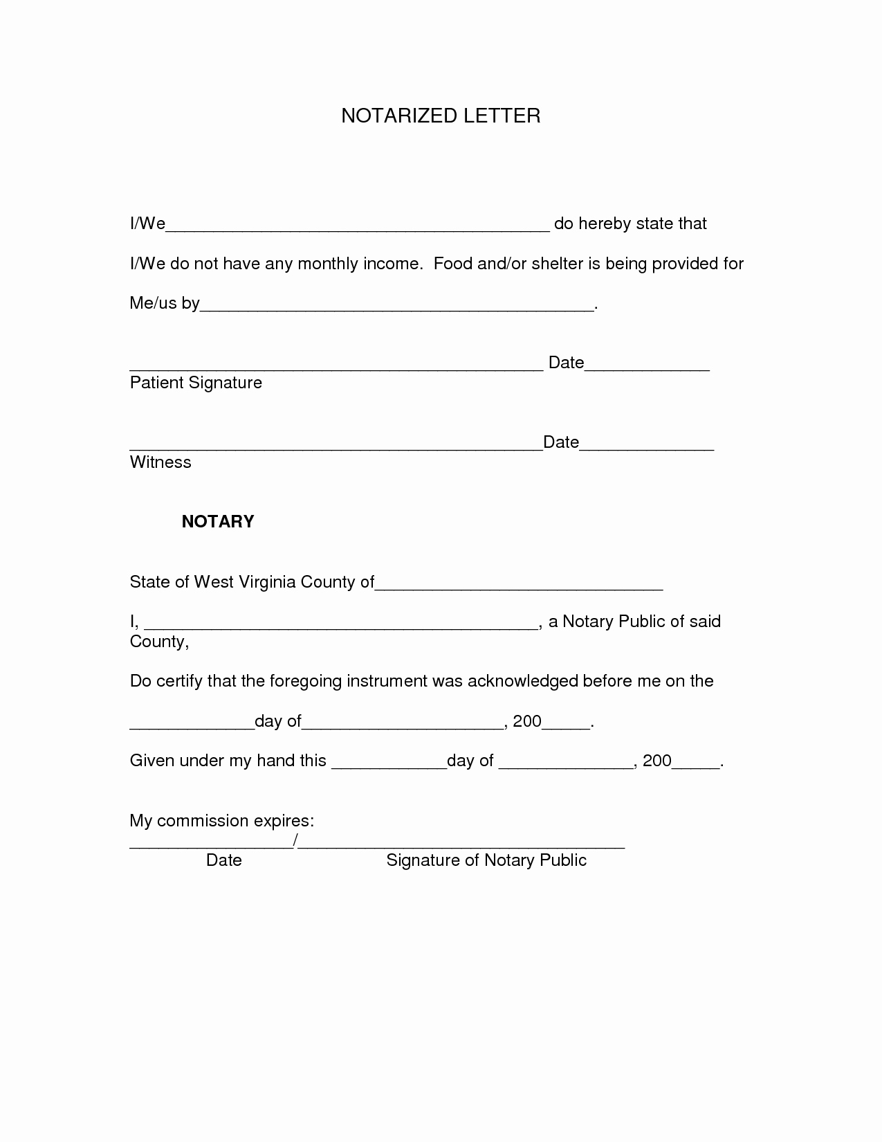 Notarized Letter Template Word Fresh Word Template Category Page 2 Urlspark