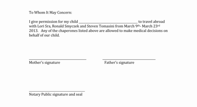 Notarized Letter Template Word Unique 25 Notarized Letter Templates Sample Letters In Word