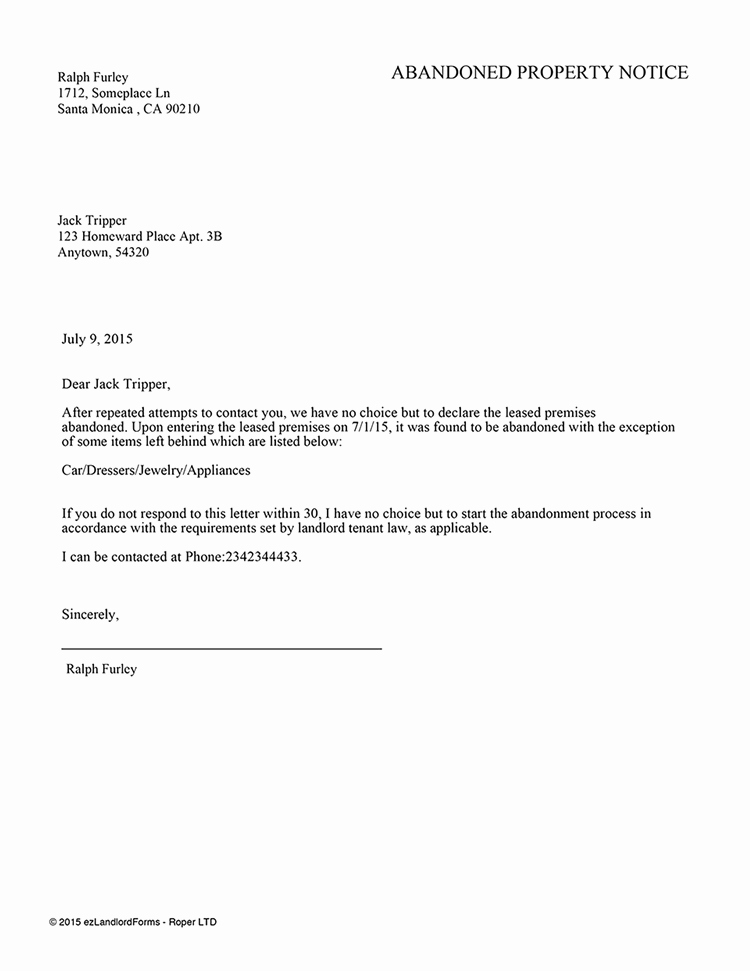 Notice to Vacate Letter Template New 10 Sample Letter Notice to Vacate Rental Property