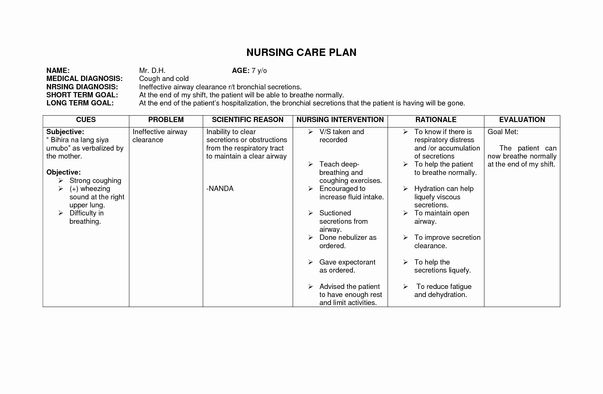 Nursing Care Plan Template Unique Blank Nursing Care Plan Templates Google Search