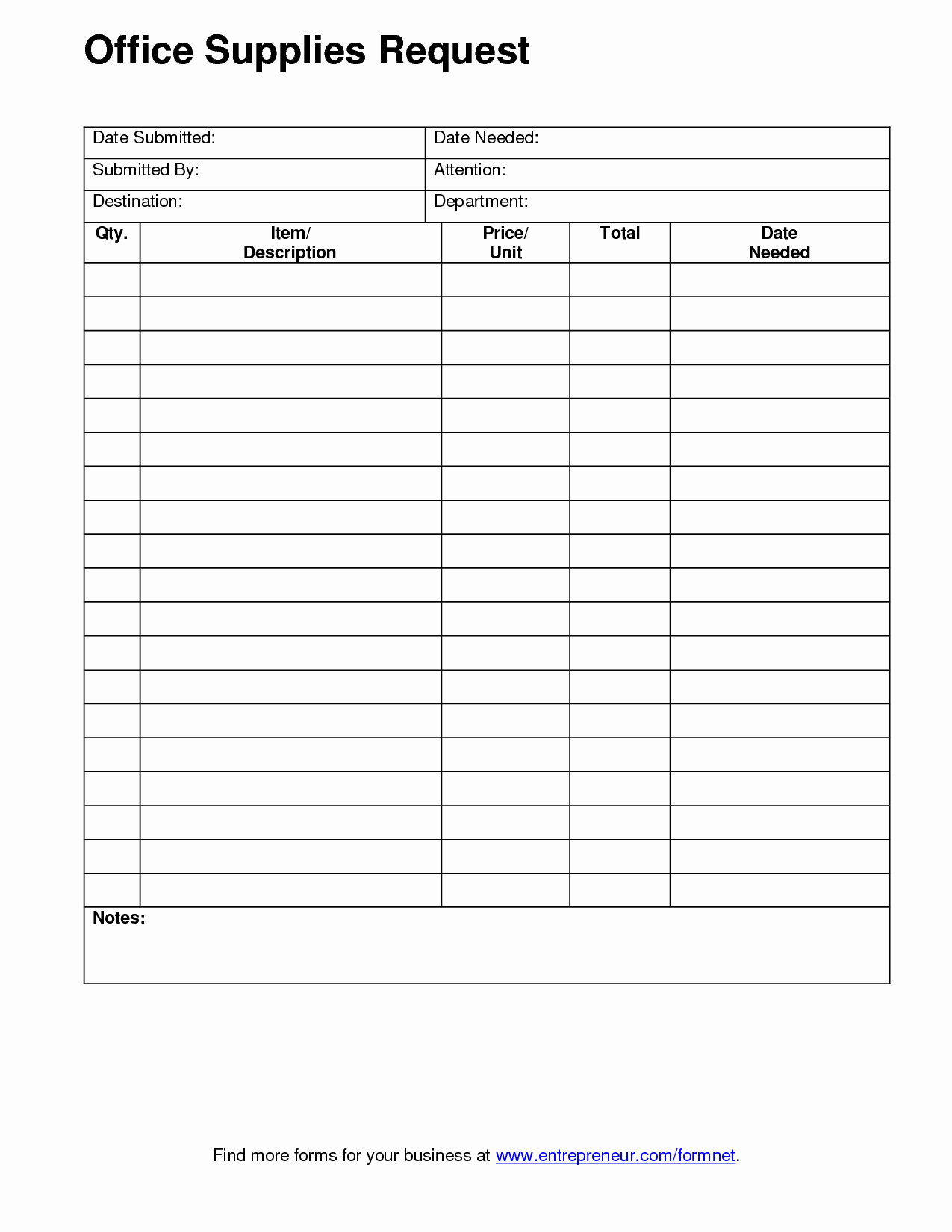 Office Supply order form Template Inspirational Fice Supply order form Template