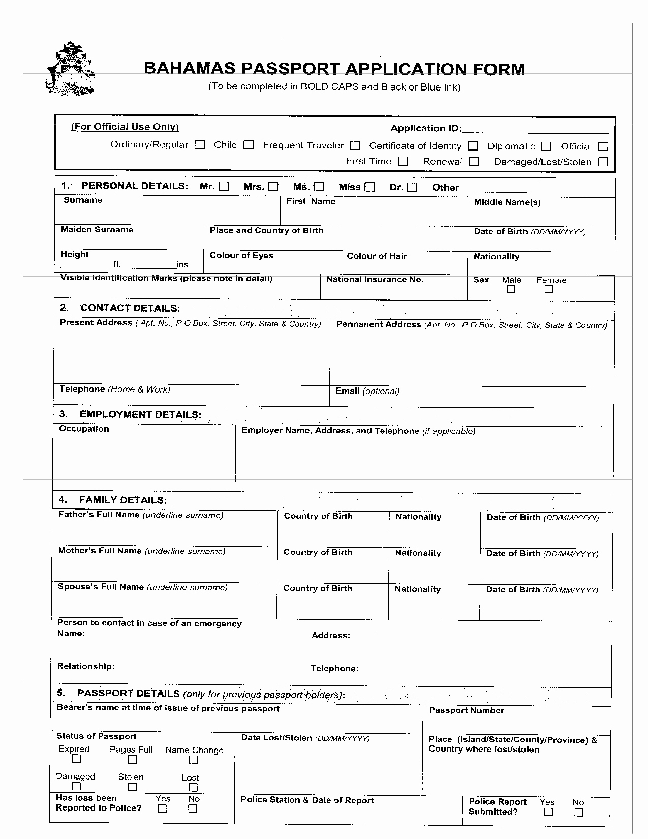 Official Birth Certificate Template Unique Free Program Passport Template for Microsoft Word