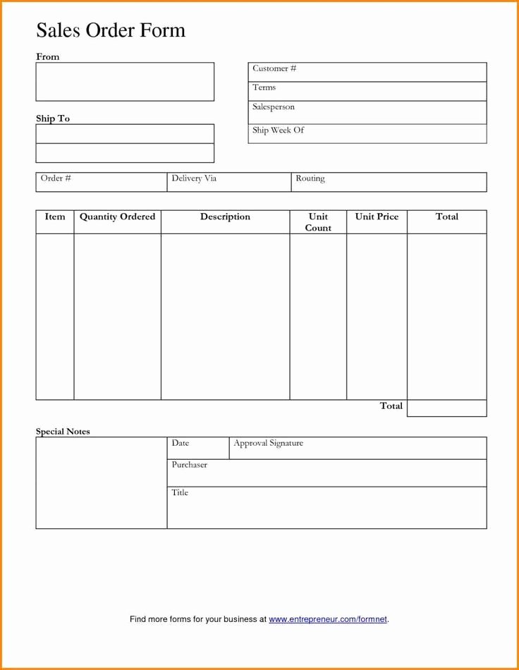 Order forms Template Word Lovely 20 Best Simple order form Template Word Images On