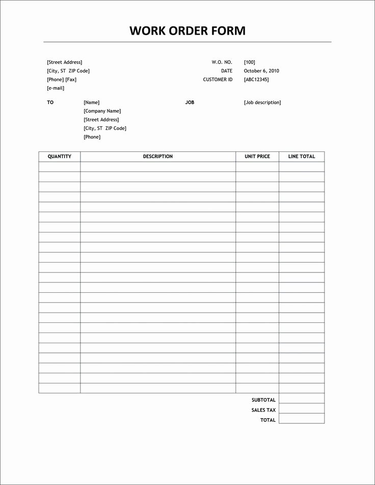 Order forms Template Word New 48 Best Sample order Templates Images On Pinterest