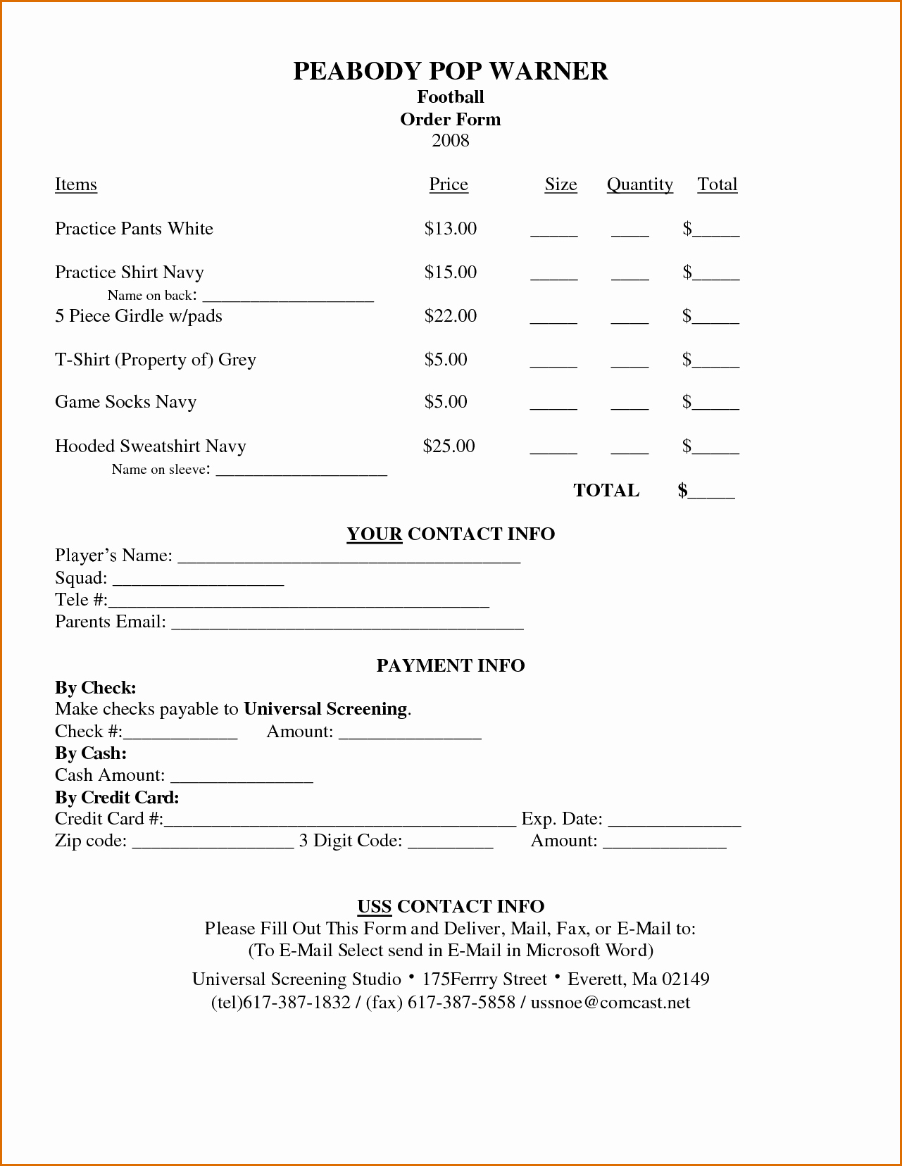 Order forms Template Word New 7 order form Template Word